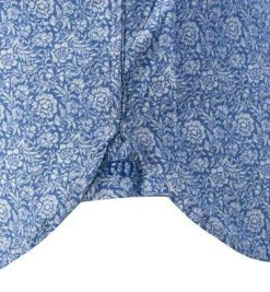 FIL NOIR Hemd Roma 70354/67 Shaped Fit, Popeline CO2-Neutral, Blau-weiß gemustert, Blau -hemdenverkauf 384710 norm3