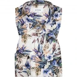 ETON Hemd 1000/03198/75 Slim Fit, Twill, Multicolor gemustert, Multicolour