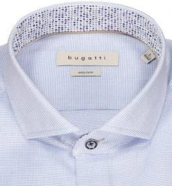 bugatti Hemd 9950/18502/320 Modern Fit, Baumwolle, Hellblau-weiß, Hellblau -hemdenverkauf 385147 norm2