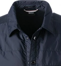 BOSS Overshirt Lando 50468978/404 Baumwolle, Dunkelblau -hemdenverkauf 385217 norm2