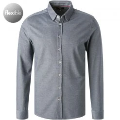 CINQUE Hemd Cironi 9097-8359/69 Baumwolle, Dunkelblau meliert, Nachtblau