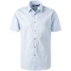 KARL LAGERFELD Hemd 605500/61/521699/620 Kurzarmhemd, Baumwolle, Hellblau