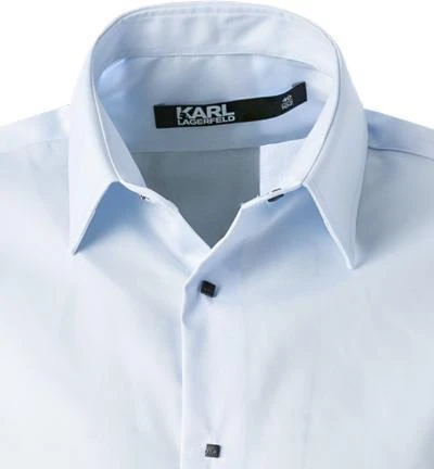 KARL LAGERFELD Hemd 605500/61/521699/620 Kurzarmhemd, Baumwolle, Hellblau 3 KARL LAGERFELD Hemd 605500/61/521699/620 Kurzarmhemd, Baumwolle, Hellblau – Bild 3