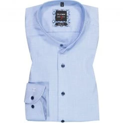 OLYMP Level Five Body Fit 2198/14/11 Hemd, Baumwolle, Hellblau, Bleu