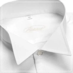 Botthof Frackhemd 8000/weiß Popeline, Weiss