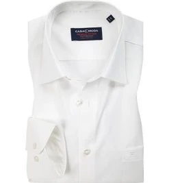 CasaModa Comfort Fit Kent EL 006059/62 Hemd, Chambray, Extra langer Arm, Ecru -hemdenverkauf 597 norm