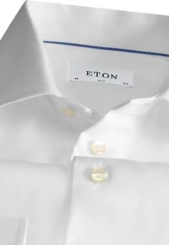 ETON Slim Fit Kent 3100/79511/00 Hemd, Twill, Weiß -hemdenverkauf 68410 norm3