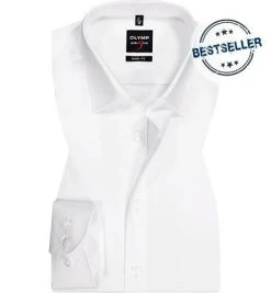 OLYMP Hemd Level Five Body Fit 6090/64/00 Popeline, Weiß