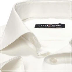 CasaModa Comfort Fit Kent EL 006052/62 Hemd, Popeline, Extra langer Arm, Wollweiß , Ecru