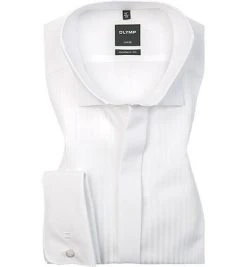 OLYMP Hemd Luxor Modern Fit 0399/65/00 Baumwolle, Weiß
