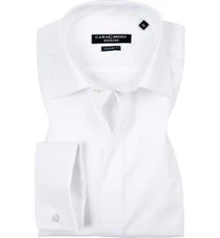 CasaModa Evening Kent UMA 005335/0 Hemd, Comfort Fit, Popeline, Weiß