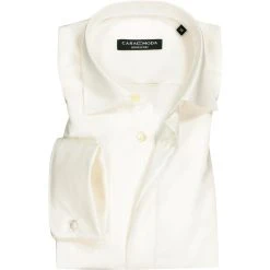 CasaModa Evening Kent UMA 005335/62 Hemd, Comfort Fit, Popeline geruchshemmend, Offwhite, Creme