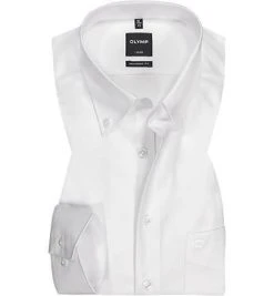 OLYMP Hemd Luxor Modern Fit 0303/64/00 Popeline, Weiß