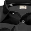 Seidensticker Hemd 021000/84 Shaped Fit, Popeline, Schwarz