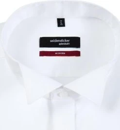 Seidensticker Modern Kläppchen UMA 001035/01 Hemd, Modern Fit, Popeline, Weiß -hemdenverkauf 85265 norm2