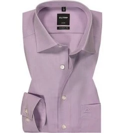 OLYMP Hemd Luxor Modern Fit 0304/64/71 Chambray, Flieder, Altrose