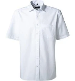 ETERNA modern fit 1/2 Arm Kent 1100/C187/00 Kurzarmhemd, Popeline, Weiß