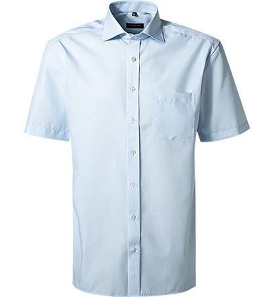 ETERNA modern fit 1/2 Arm Kent 1100/C187/10 Kurzarmhemd, Popeline, Hellblau 1 ETERNA modern fit 1/2 Arm Kent 1100/C187/10 Kurzarmhemd, Popeline, Hellblau
