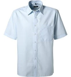 ETERNA comfort fit 1/2 Arm Kent 1100/K198/10 Kurzarmhemd, Popeline, Hellblau