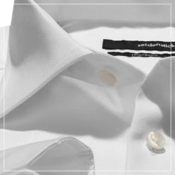 Seidensticker Modern Hai 0014/01 Hemd, Regular Fit, Baumwollel, Weiß