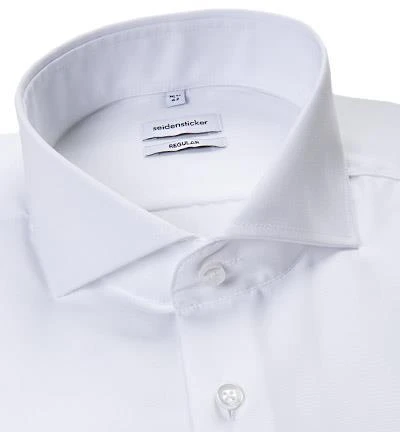 Seidensticker Modern Hai 0014/01 Hemd, Regular Fit, Baumwollel, Weiß 4 Seidensticker Modern Hai 0014/01 Hemd, Regular Fit, Baumwollel, Weiß – Bild 4
