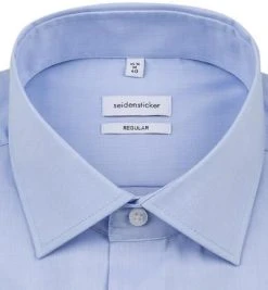Seidensticker Hemd 002000/15 Regular Fit, Baumwolle, Hellblau -hemdenverkauf 90157 norm2