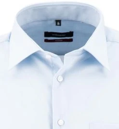 Seidensticker Modern Kent 0001/48 Kurzarmhemd, Modern Fit, Baumwolle, Hellblau -hemdenverkauf 90185 norm2