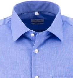 Seidensticker Modern Kent 0001/14 Kurzarmhemd, Modern Fit, Baumwolle, Blau -hemdenverkauf 90188 norm2