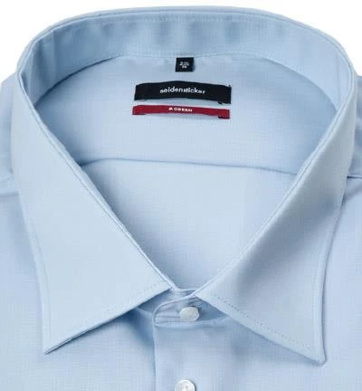 Seidensticker Hemd 0000/48 Modern Fit, Baumwolle, Bleu, Hellblau 5 Seidensticker Hemd 0000/48 Modern Fit, Baumwolle, Bleu, Hellblau – Bild 5