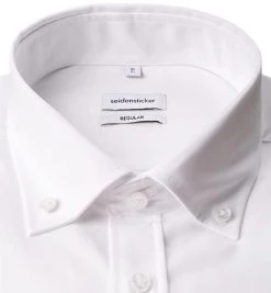 Seidensticker Modern B.D. 0002/01 Hemd, Regular Fit, Baumwolle, Weiß -hemdenverkauf 90206 norm2
