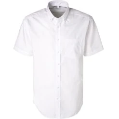 Seidensticker Regular Fit B.D. 0011/01 Kurzarmhemd, Baumwolle, Weiß -hemdenverkauf 90252 master