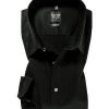 OLYMP Hemd Level Five Body Fit EL 6090/69/68 Popeline, Extra langer Arm, Schwarz