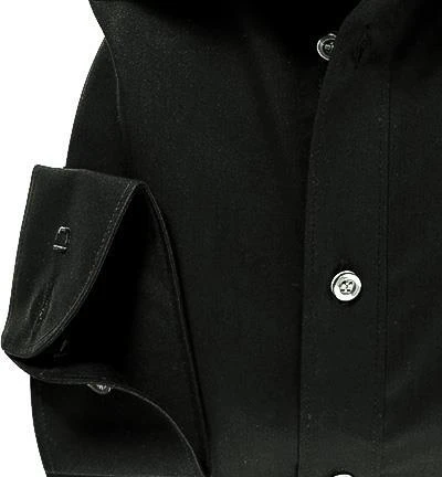 OLYMP Hemd Level Five Body Fit EL 6090/69/68 Popeline, Extra langer Arm, Schwarz 3 OLYMP Hemd Level Five Body Fit EL 6090/69/68 Popeline, Extra langer Arm, Schwarz – Bild 3