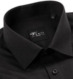 Venti Kent Modern Fit 72 EL schwarz 001482/80 Hemd, Baumwolle, Extra langer Arm -hemdenverkauf 97906 norm2